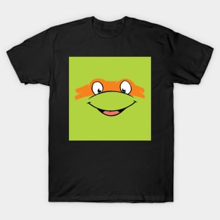 Michelangelo TMNT Mask Design, Artwork, Vector, Graphic T-Shirt